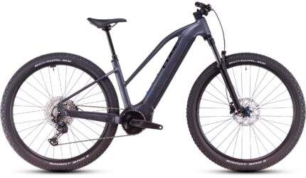 Cube Reaction Hybrid Pro 800 Trapèze (2025) | VTT électrique semi-rigide 27,5/29 pouces | metallicgrey´n´black