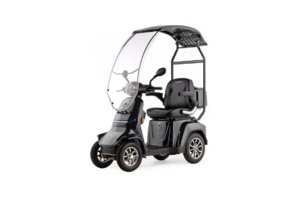 Veleco Gravis avec toit en verre scooter pour PMR senior et handicapés
